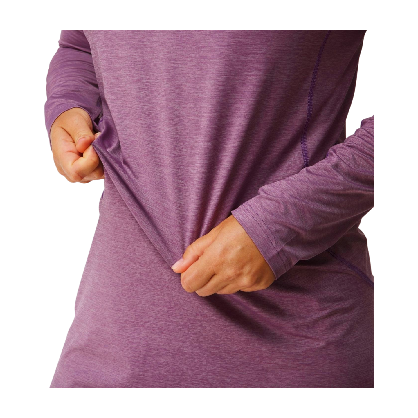 Silkweight Hoodie Dress Orchid