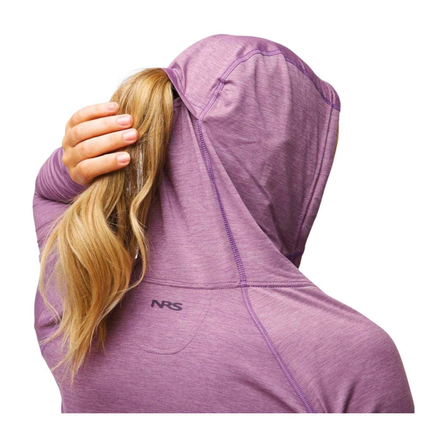 Silkweight Hoodie Dress Orchid