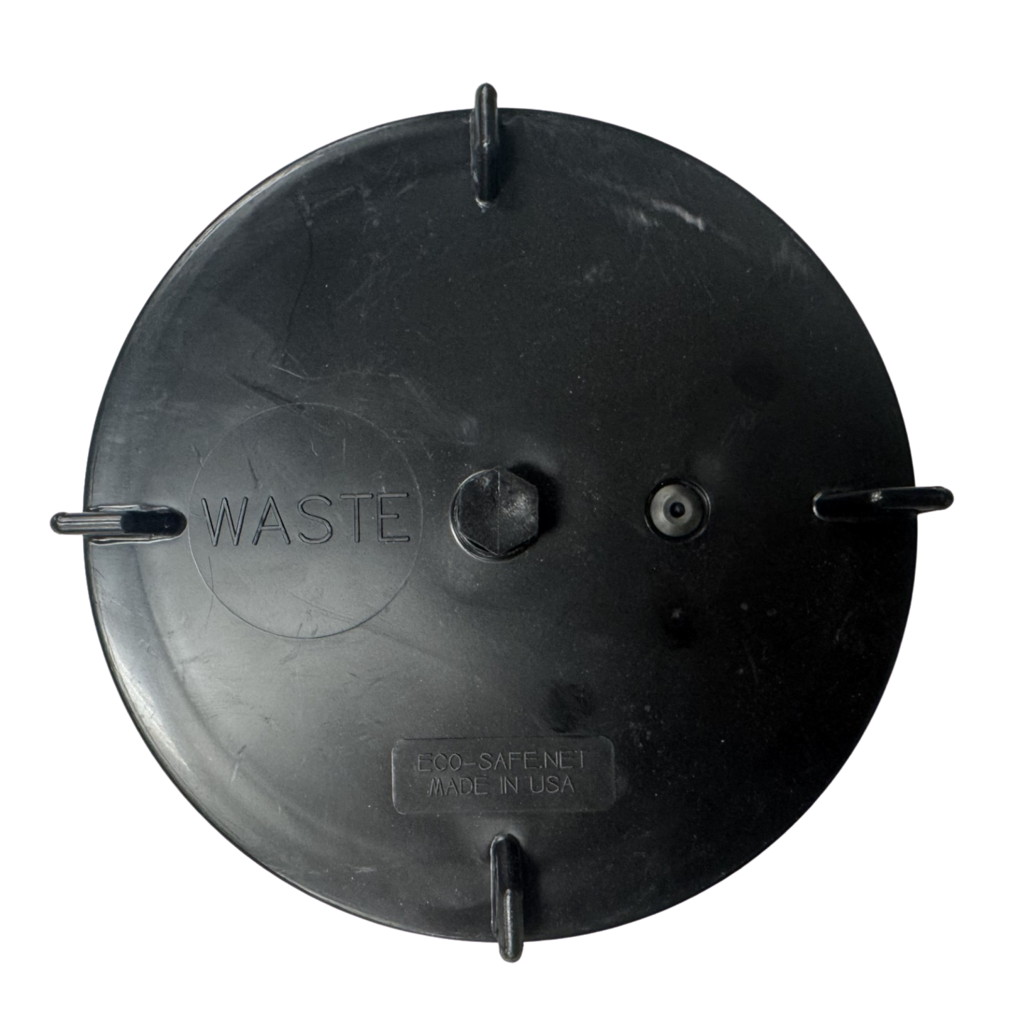 Eco Safe 6" Cap with 1/4" Plug