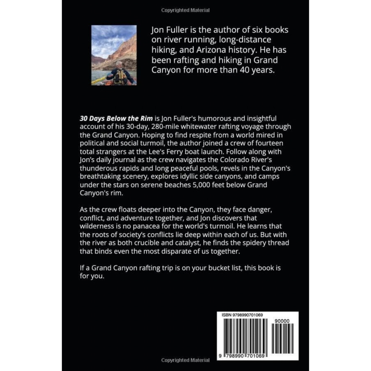 Book - 30 Days Below the Rim