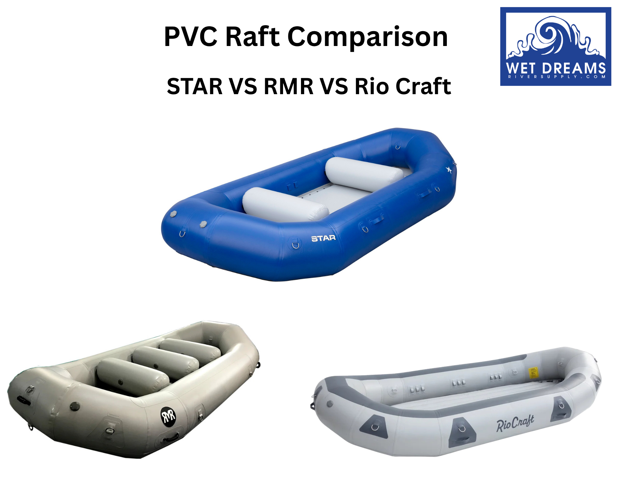 PVC Raft Comparison – Wet Dreams River Supply