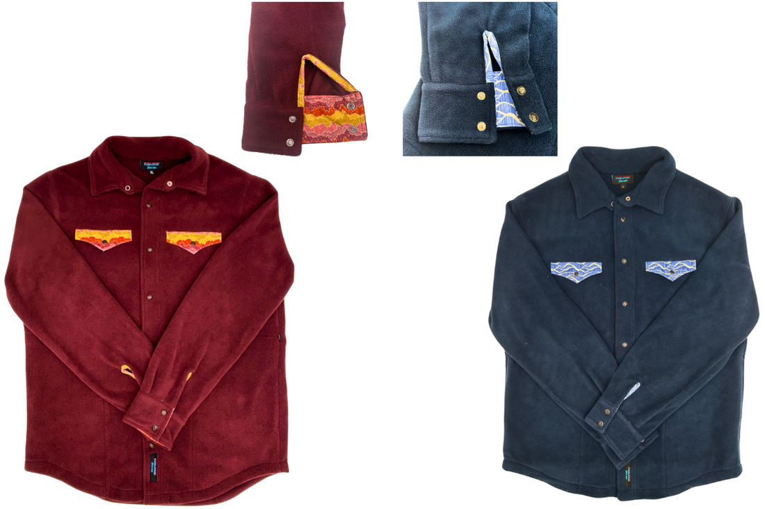 FunLuvin’ Fleece Pearl Snap Shirt!