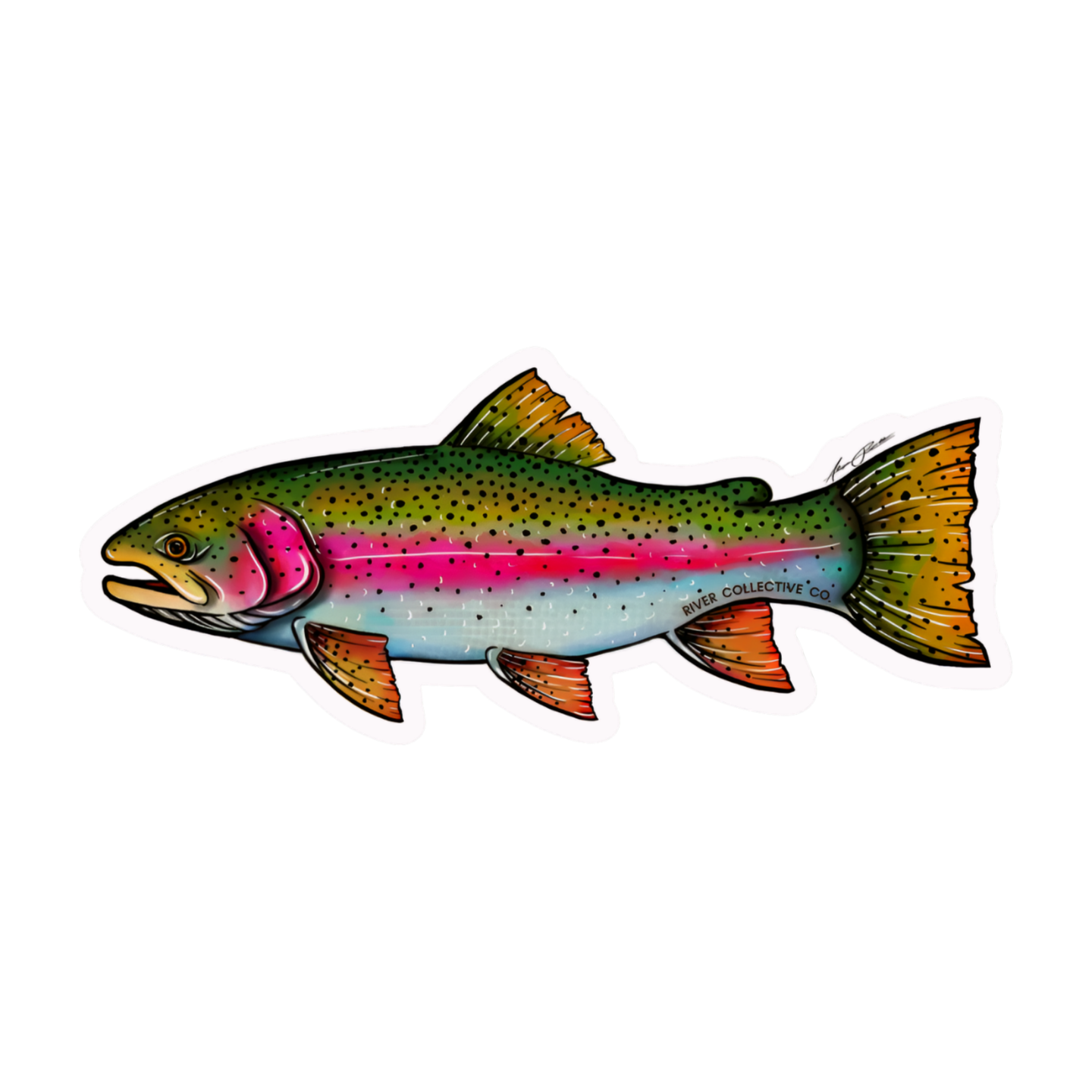 River Collective Fish Stickers