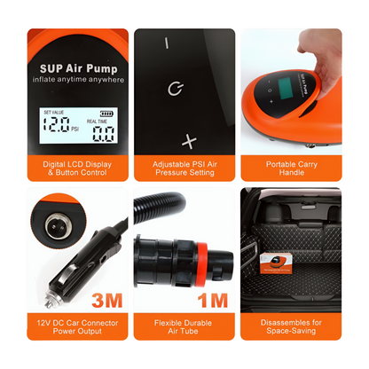 SOL 20PSI Electric SUP Pump Dual Power High Pressure