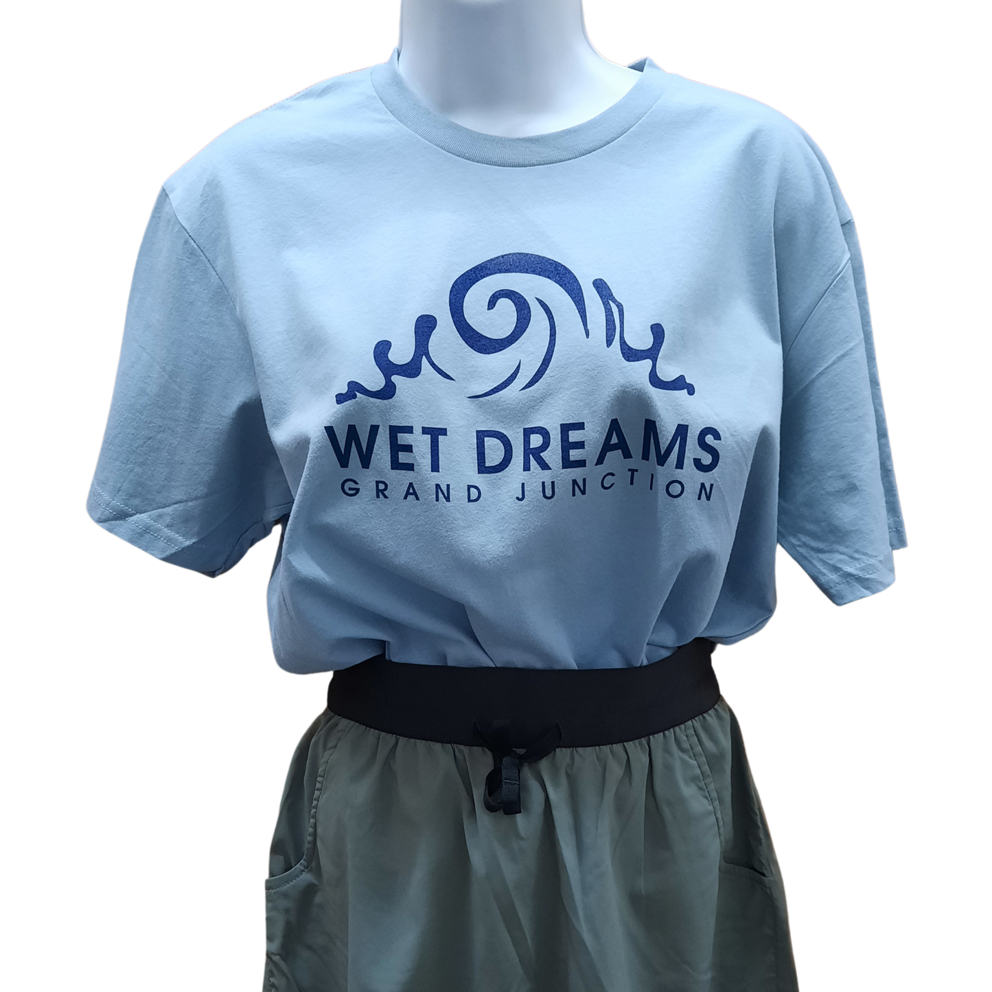 Wet Dreams Colorado Logo Blue T-shirt