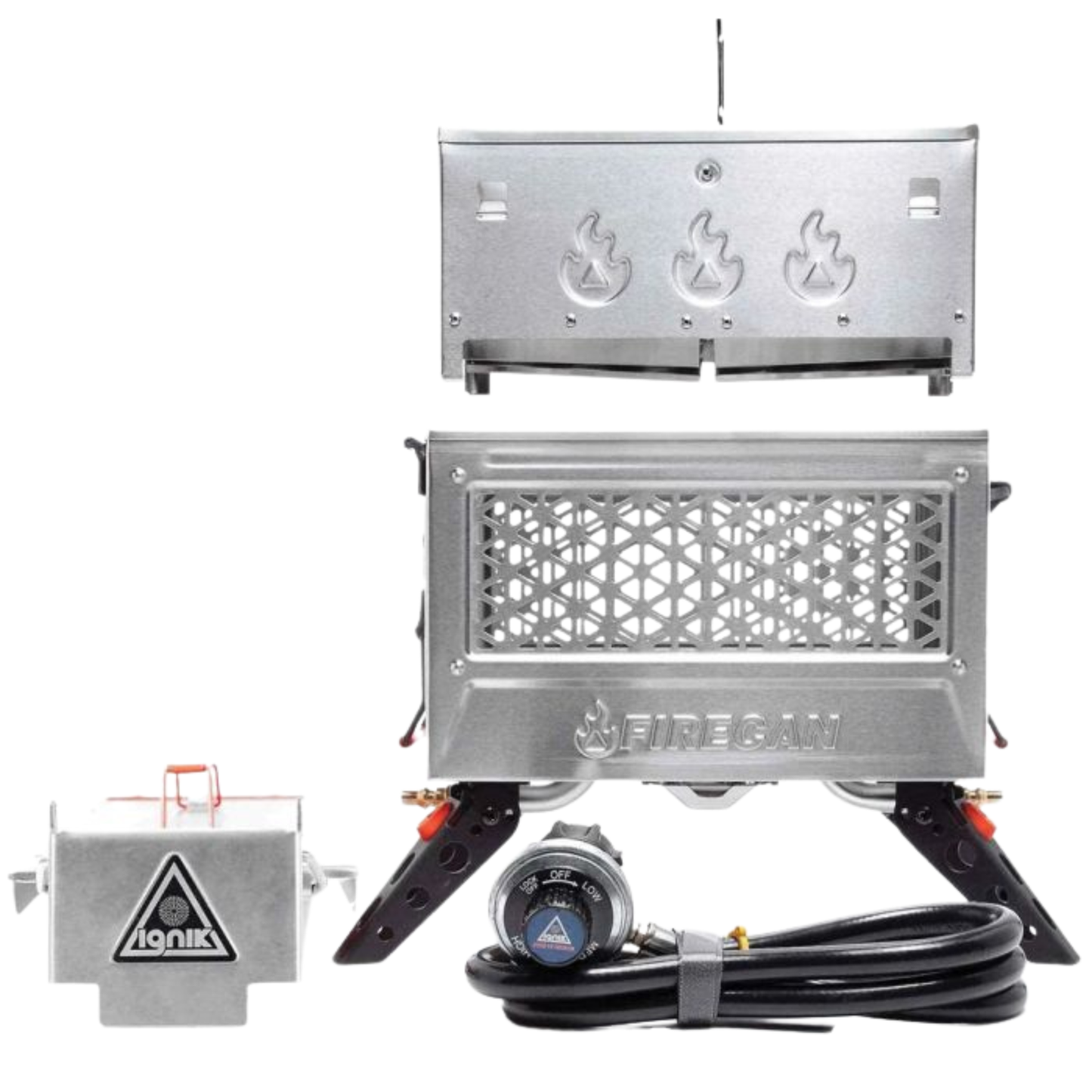 Firecan Deluxe - Stainless w/ Grill