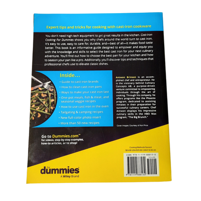 Book - Cast-Iron Cooking for Dummies