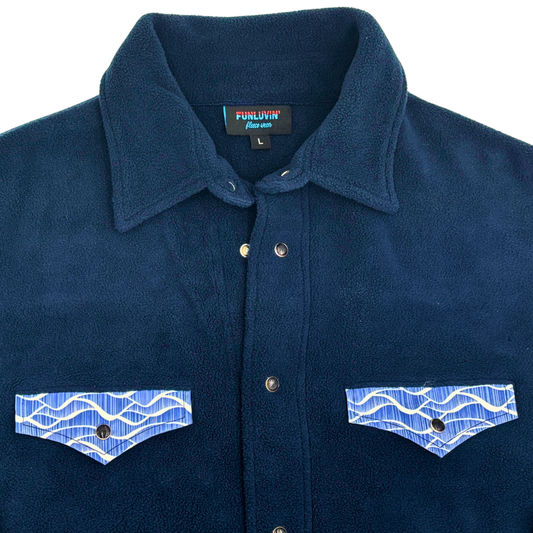 Fleece Pearl Snap - Men's