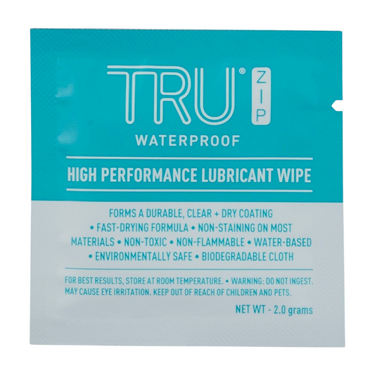 TRU Zip Lubricant Wipes
